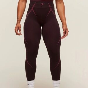 Gymshark Apex Cherry Purple Leggings